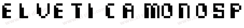 elvetica Monospaced字体转换